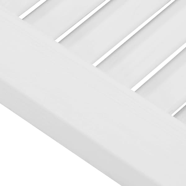Svängdörrar 2 pcs Vit Massiv furu