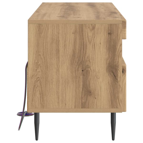 LED TV-skåp Artisan-ek Konstruerat trä