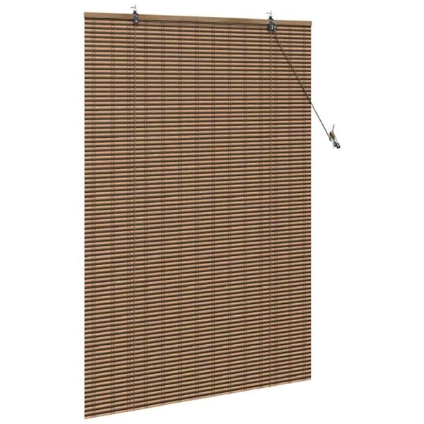Rullgardin Brun 120 x 160 cm Bambu