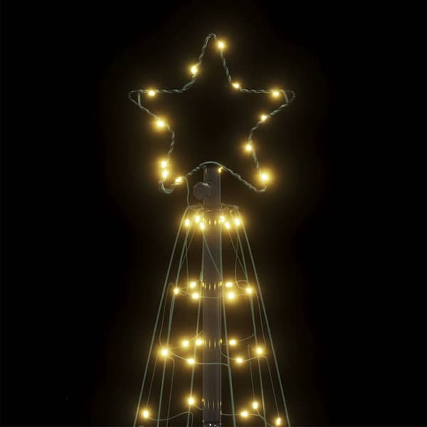 LED julgran 200 LEDs varmvit 180 cm