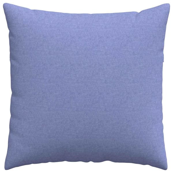 Sofakuddar 2 pcs Jeansblå 60 x 60 cm tyg