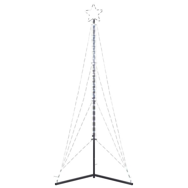 LED julgran 483 LED kallvit 240 cm