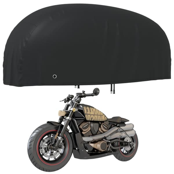 Motorcykelskydd 2 st 265x105x125 cm 210D oxford