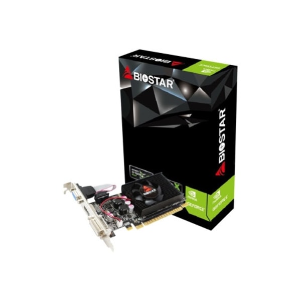 Biostar VN2103NHG6 Ver. G210 - grafikkort - GF 210 - 1 GB Svart