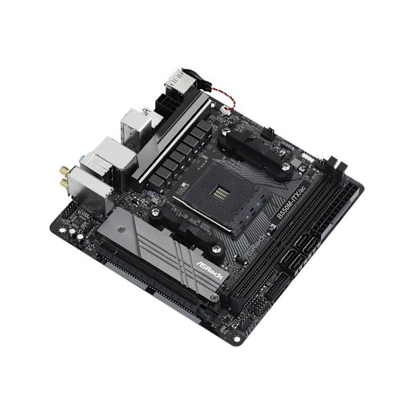 ASRock B550M-ITX/ac - moderkort - mini ITX - Socket AM4 - AMD B550