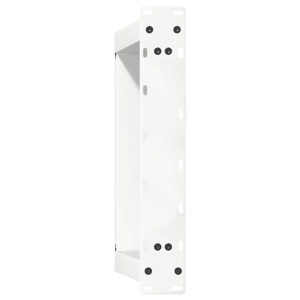 Soffbordsben U-formade 2 st vita 50x(42-43) cm stål
