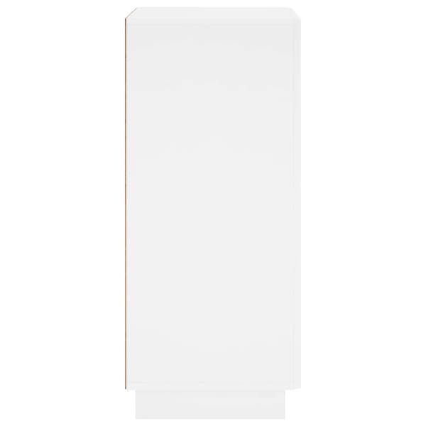Skoskåp 48 x 38 x 87,5 cm Konstruerat trä Vit