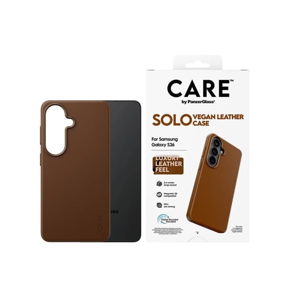 CARE by PanzerGlass Solo - back cover för mobiltelefon