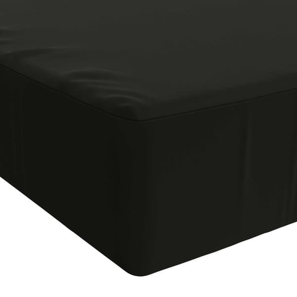 Sittkudde SOEST 100% Polyester Svart 120 x 80 x 15 cm