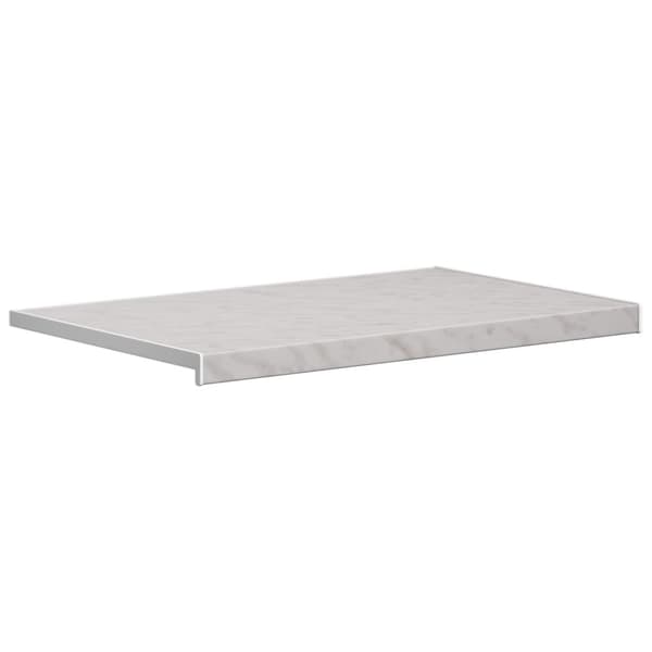 Fönsterbräda Marmorstruktur 100 x 50 x 4,5 cm PVC