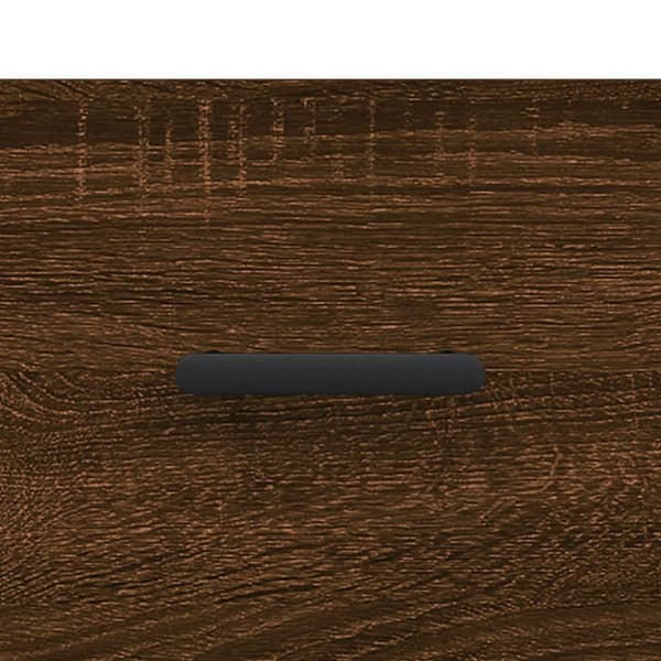 Soffbord brun ek 90x50x40 cm konstruerat trä