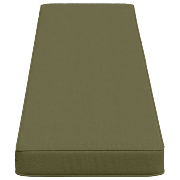 1-delad Bänk Kudde VUGHT 100% Polyester Olivgrön