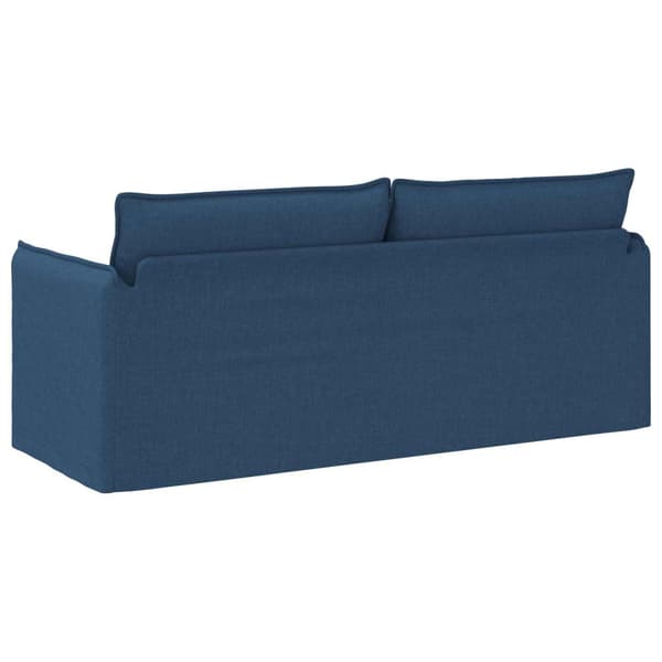 Soffa Blå 196 x 82 x 85 cm tyg