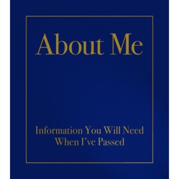 About Me (inbunden, eng)