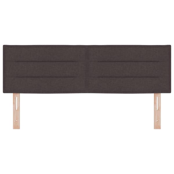 Huvudgavel Mörkbrun tyg