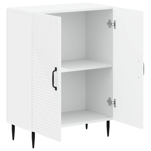 Badrumsskrubb HAARLEM Vit 59,5 x 31 x 80 cm Konstruerat trä
