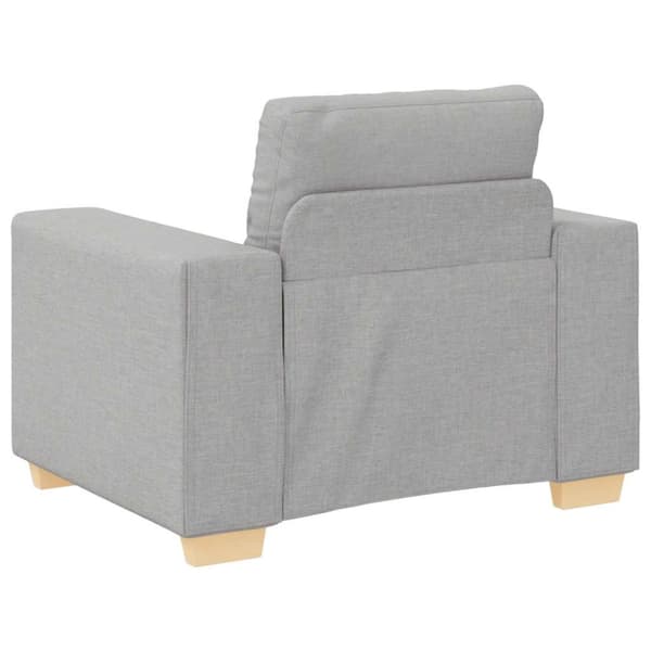 Soffa molngrå 100x78x80 cm tyg