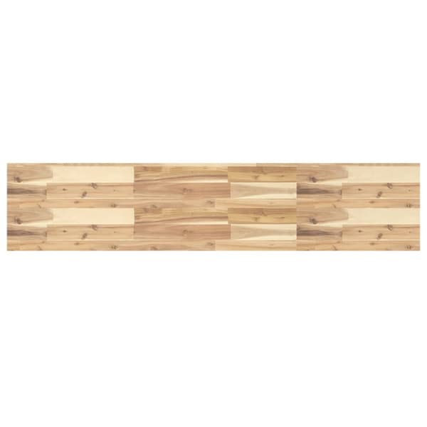 Bordsskiva 120x30x4 cm rektangulär massiv akacia