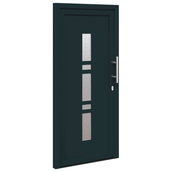Framdörr Antracit 98 x 200 cm PVC