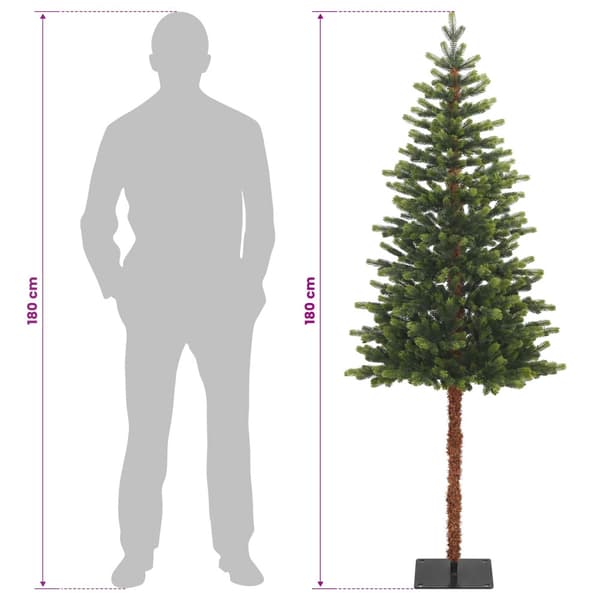 Plast Hingad Julgran 180 cm 300 LED-lampor Varmvit