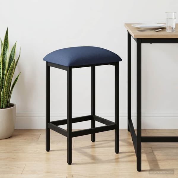 Barpall Blå 40 x 32 x 74 cm Konstruerat trä