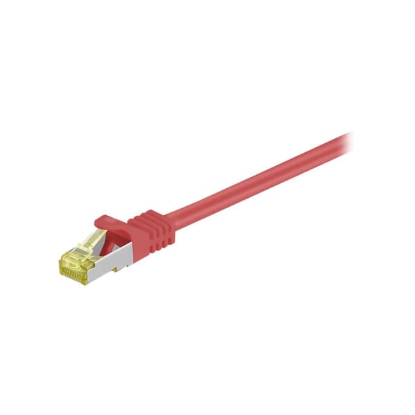 goobay patch-kabel - 25 m - röd