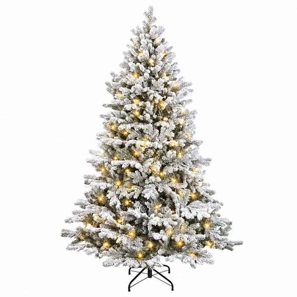 Plast Hingad Julgran 150 cm 150 LED-lampor Varmvit