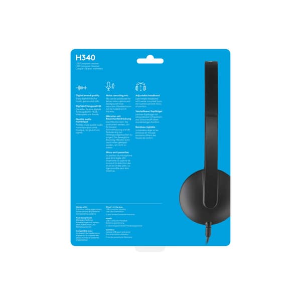 Logitech USB Headset H340 - headset