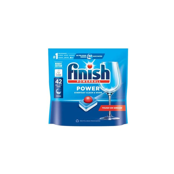 Maskindisk FINISH Power AiO 42/fp