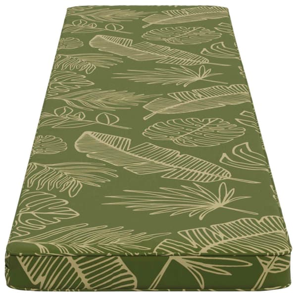 2-delade Bänk Kuddar VUGHT 2 st 100% Polyester Bladdesign