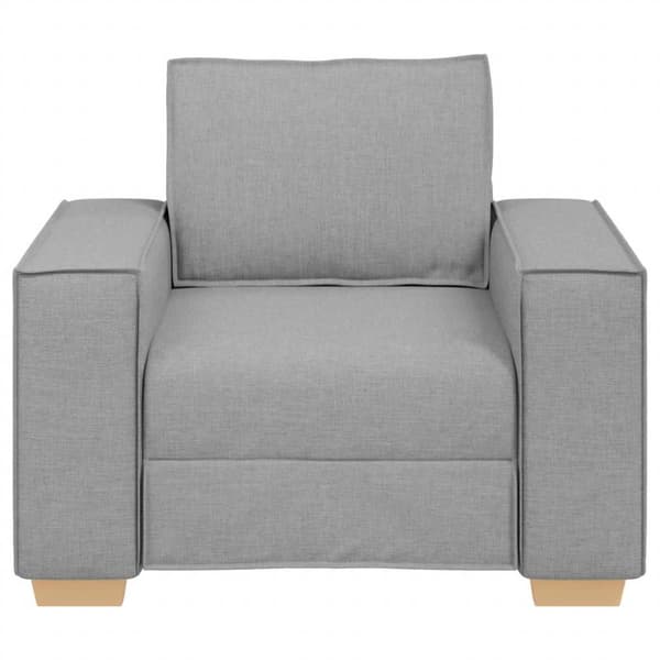 Soffa molngrå 100x78x84 cm tyg