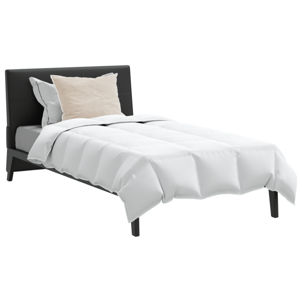 Sommar Duvet med kudde 2 pcs Vit Dunfjäder