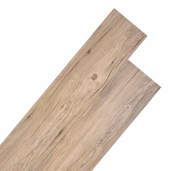 Golvplankor 18 pcs Brun 5,26 m² PVC