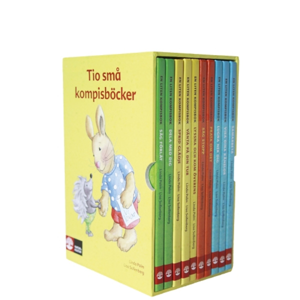 Kompisböcker, 10 titlar (inbunden)