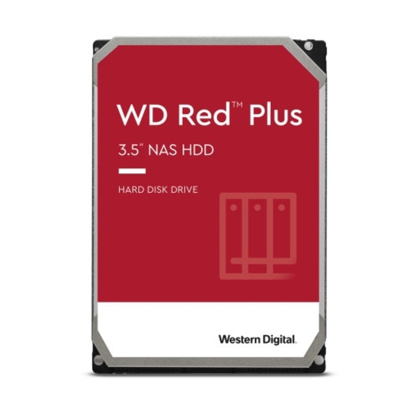 WD Red Plus WD101EFBX - hårddisk - 10 TB - SATA 6Gb/s