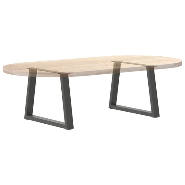 Soffbordsben V-formade 2 st antracit 50x(42-43,3) cm stål