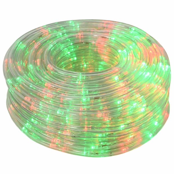 LED-ljusslang för julen 120 LED-lampor Röd, Grön 5 m