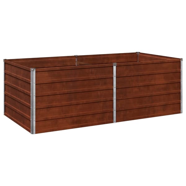 Höjd Trädgårdsbädd Rostig 160 x 80 x 55 cm corton