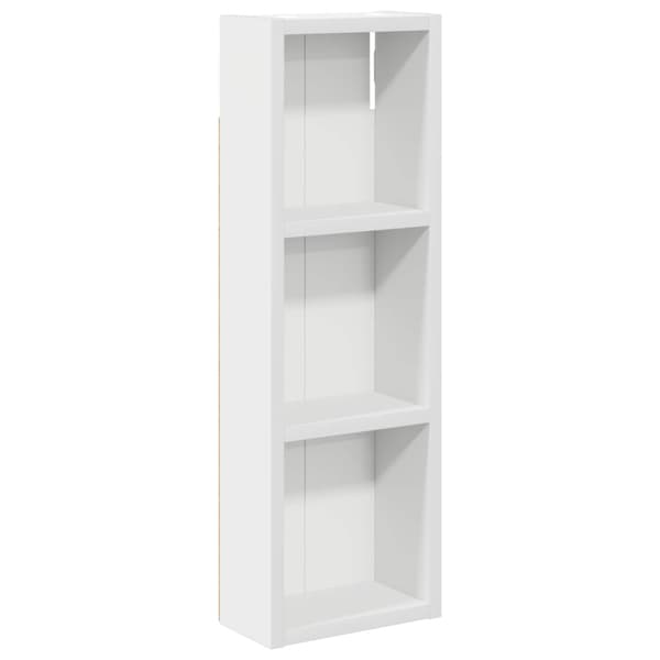 Badrumsväggskåp Vit 20 x 10 x 60,5 cm Konstruerat trä