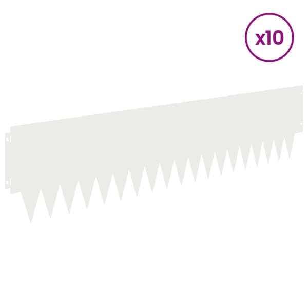 Kant för gräsmatta 10 pcs metall