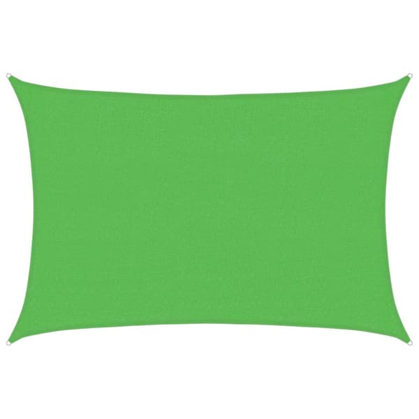 Solsegel 160 g/m² ljusgrön 2,5x3,5 m HDPE