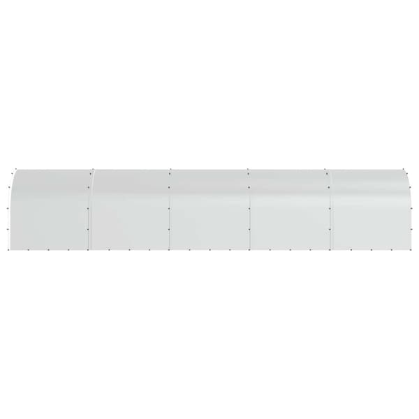 Hönsgård Silver 1000 x 200 x 200 cm Galvaniserat stål