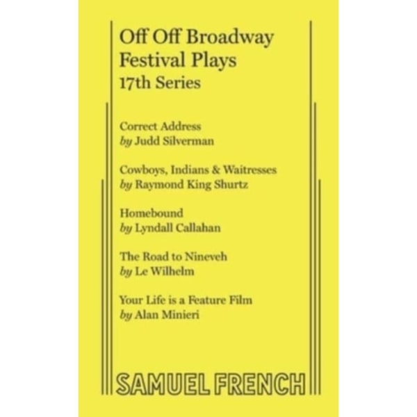 Off Off Broadway Festival Plays, 17th Series (häftad, eng)