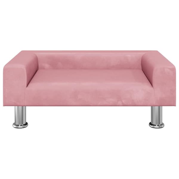 Barnsoffa rosa 70x45x26,5 cm sammet