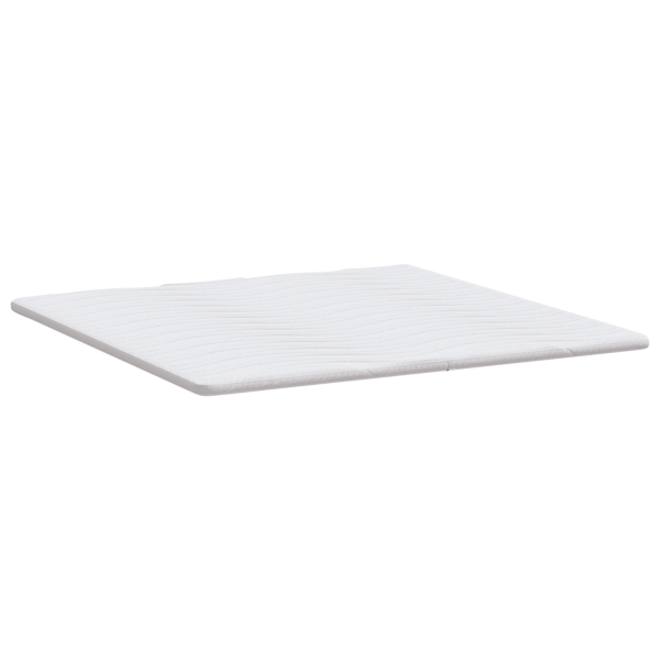 Madrasskydd Vit 200 x 200 cm Stickad tyg