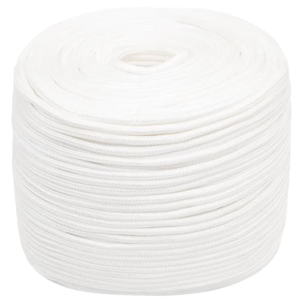 Båtlina helvit 8 mm 250 m polypropylen