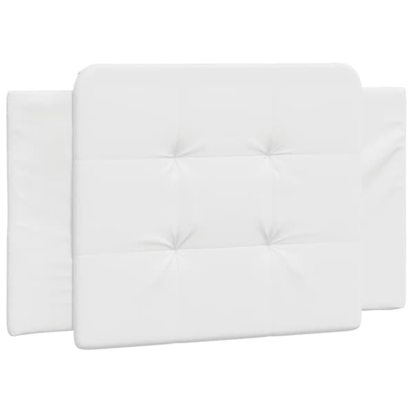Bed Frame with LED without Mattress "Zadar" White 100x200 cm