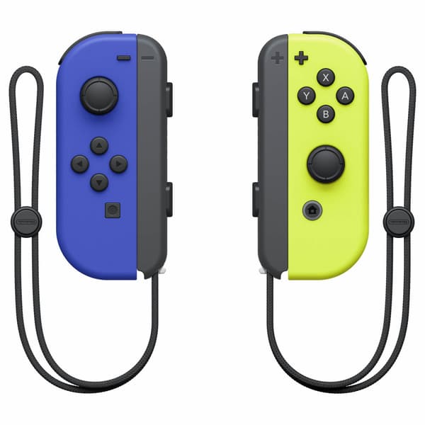 Nintendo Joy-Con Svart, Blå, Gul Bluetooth Spelplatta Analog / Digital Nintendo Switch