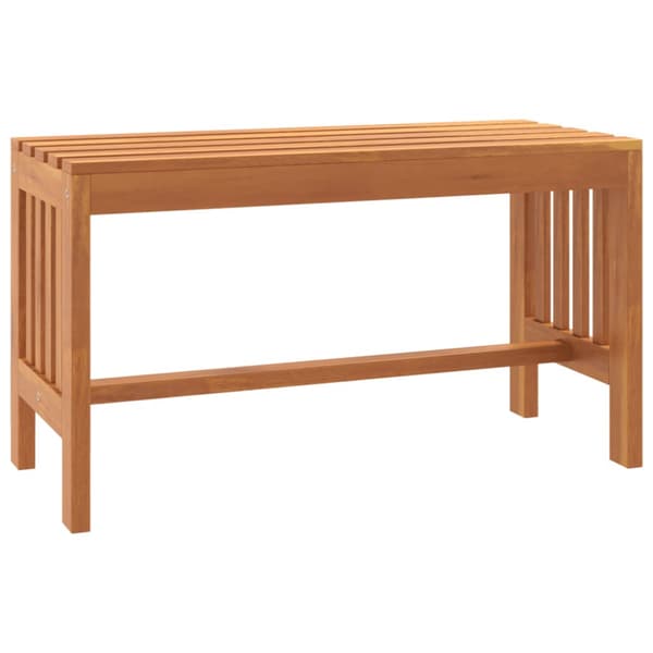 Trädgårdsbänk 80 cm massivt eukalyptusträ