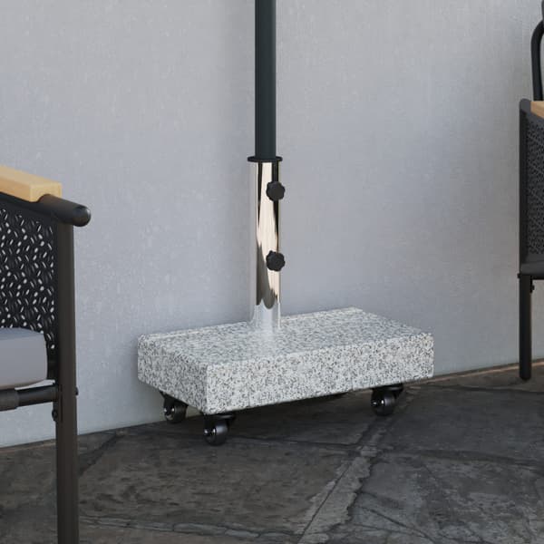 Parasollfot Grå 45 x 25 x 45 cm Granit